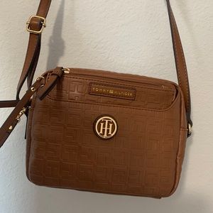 Tommy Hilfiger brown crossbody bag